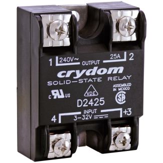 Get your D2425 RELAY from Peerless Electronics. Best quality and prices for your CRYDOM INC needs.