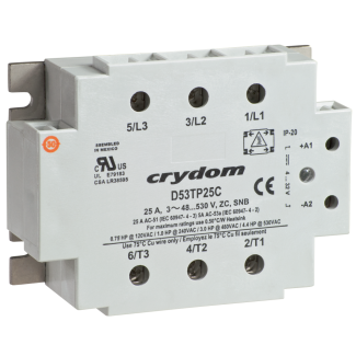 Get your D53TP50D RELAY from Peerless Electronics. Best quality and prices for your CRYDOM INC needs.