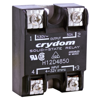 Get your H12WD4850 RELAY from Peerless Electronics. Best quality and prices for your CRYDOM INC needs.