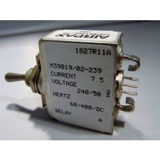 Get your M39019/02-239 CIRCUIT BREAKER from Peerless Electronics. Best quality and prices for your AIRPAX POWER PROTECTION needs.