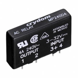 Get your MP240D4 RELAY from Peerless Electronics. Best quality and prices for your CRYDOM INC needs.