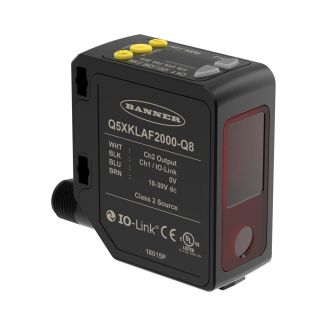 Get your Q5XKLAF2000-Q8 SENSOR from Peerless Electronics. Best quality and prices for your BANNER ENGINEERING CORPORATION needs.