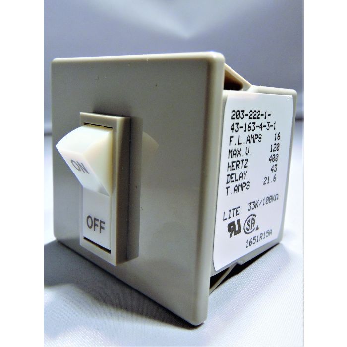 Get your 203-222-1-43-163-4-3-1 CIRCUIT BREAKER from Peerless Electronics. Best quality and prices for your AIRPAX POWER PROTECTION needs.