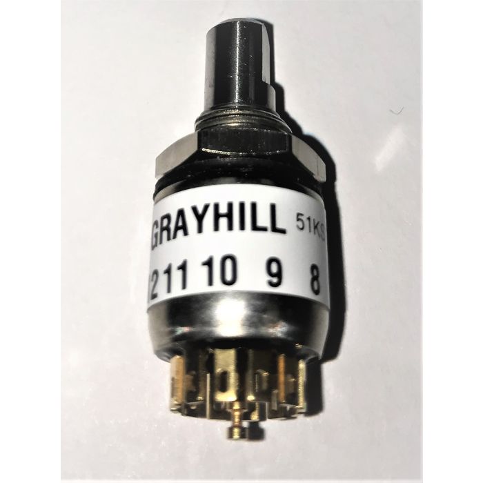 Get your 51KST30-01-1-04N ROTARY SWITCH from Peerless Electronics. Best quality and prices for your GRAYHILL needs.