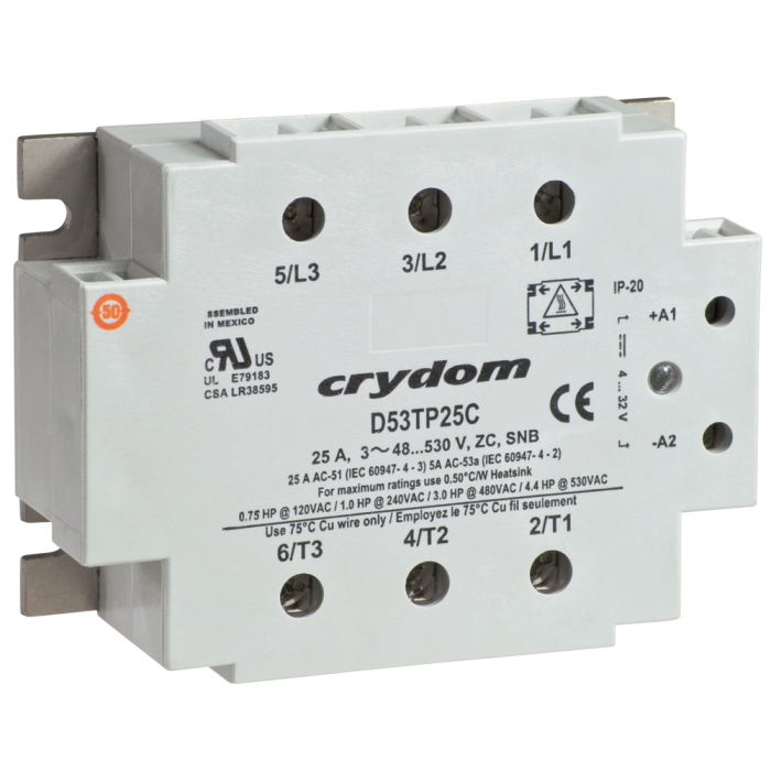 Get your A53TP50D RELAY from Peerless Electronics. Best quality and prices for your CRYDOM INC needs.