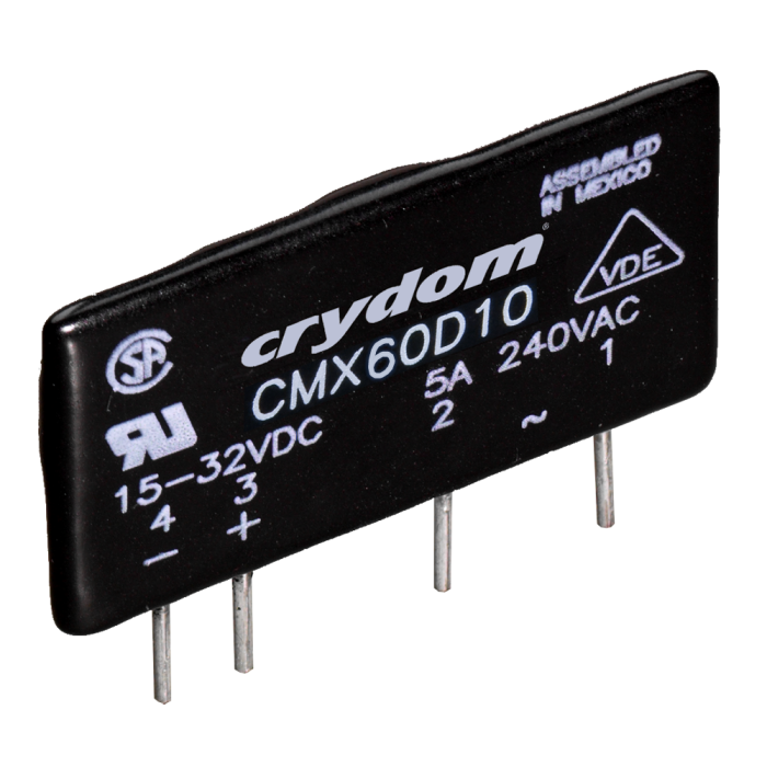 Get your CMX60D5 RELAY from Peerless Electronics. Best quality and prices for your CRYDOM INC needs.