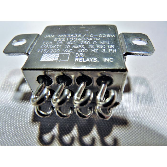 Get your ES2100403ATM RELAY from Peerless Electronics. Best quality and prices for your DRI RELAYS INC. needs.