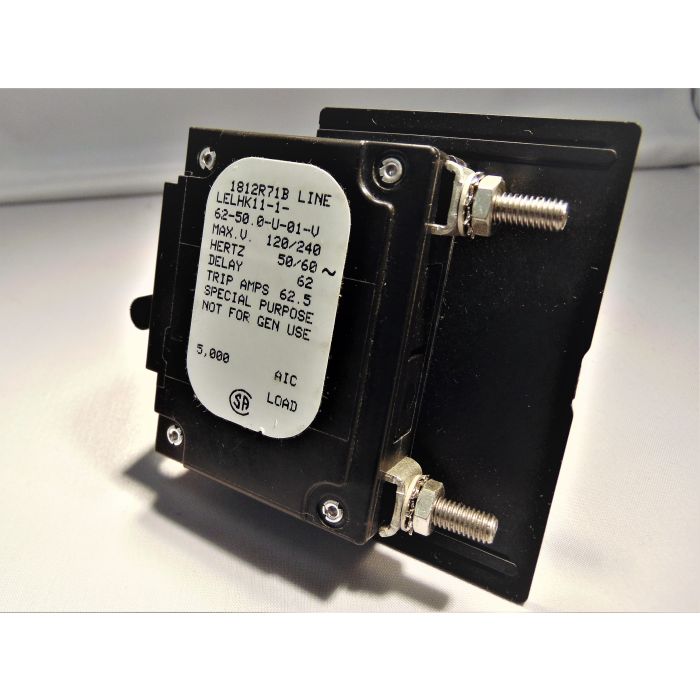 Get your LELHK11-1-62-50.0-U-01-V CIRCUIT BREAKER from Peerless Electronics. Best quality and prices for your AIRPAX POWER PROTECTION needs.