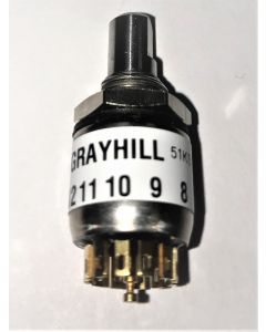 Get your 51KST30-01-1-04N ROTARY SWITCH from Peerless Electronics. Best quality and prices for your GRAYHILL needs.