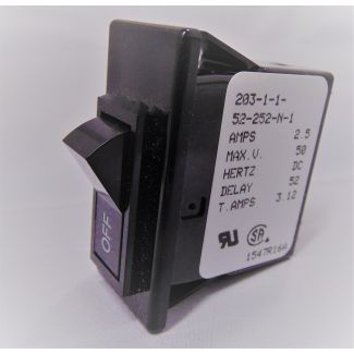 Get your 203-1-1-52-252-N-1 CIRCUIT BREAKER from Peerless Electronics. Best quality and prices for your AIRPAX POWER PROTECTION needs.