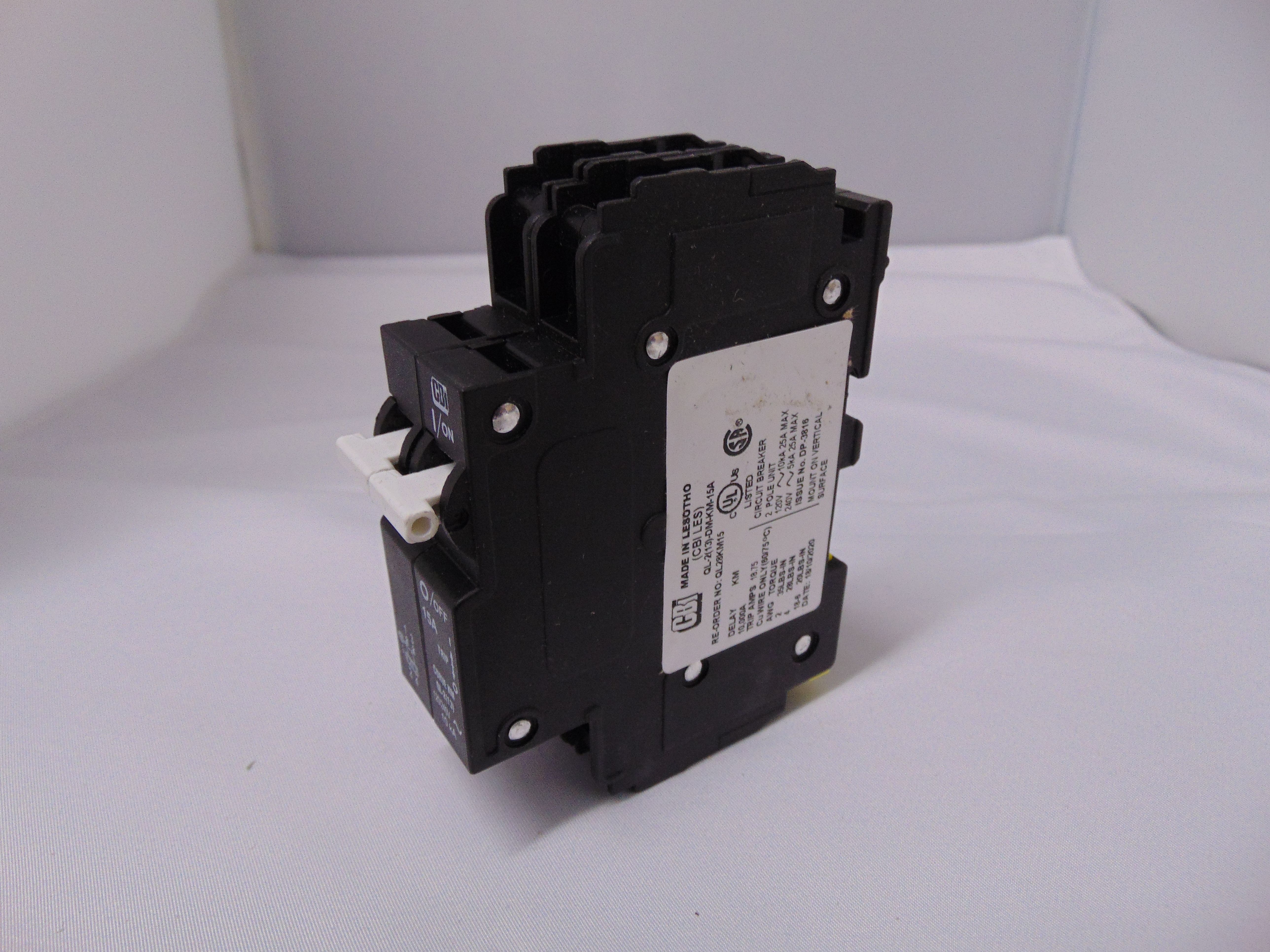 QL28KM15 CIRCUIT BREAKER Peerless Electronics Inc