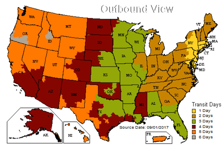 Usps Regional Facility Map Hot Sex Picture